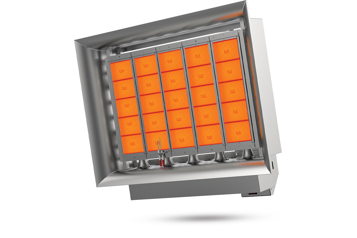 Ceramic Plate Radiant Heater